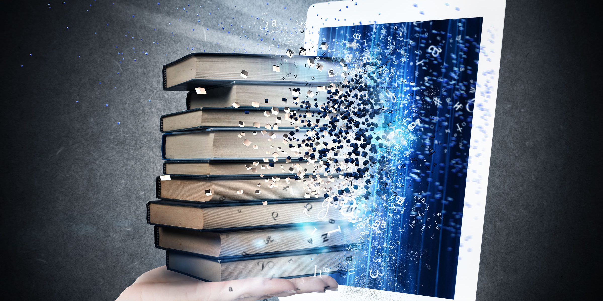 Reading books with an E-book