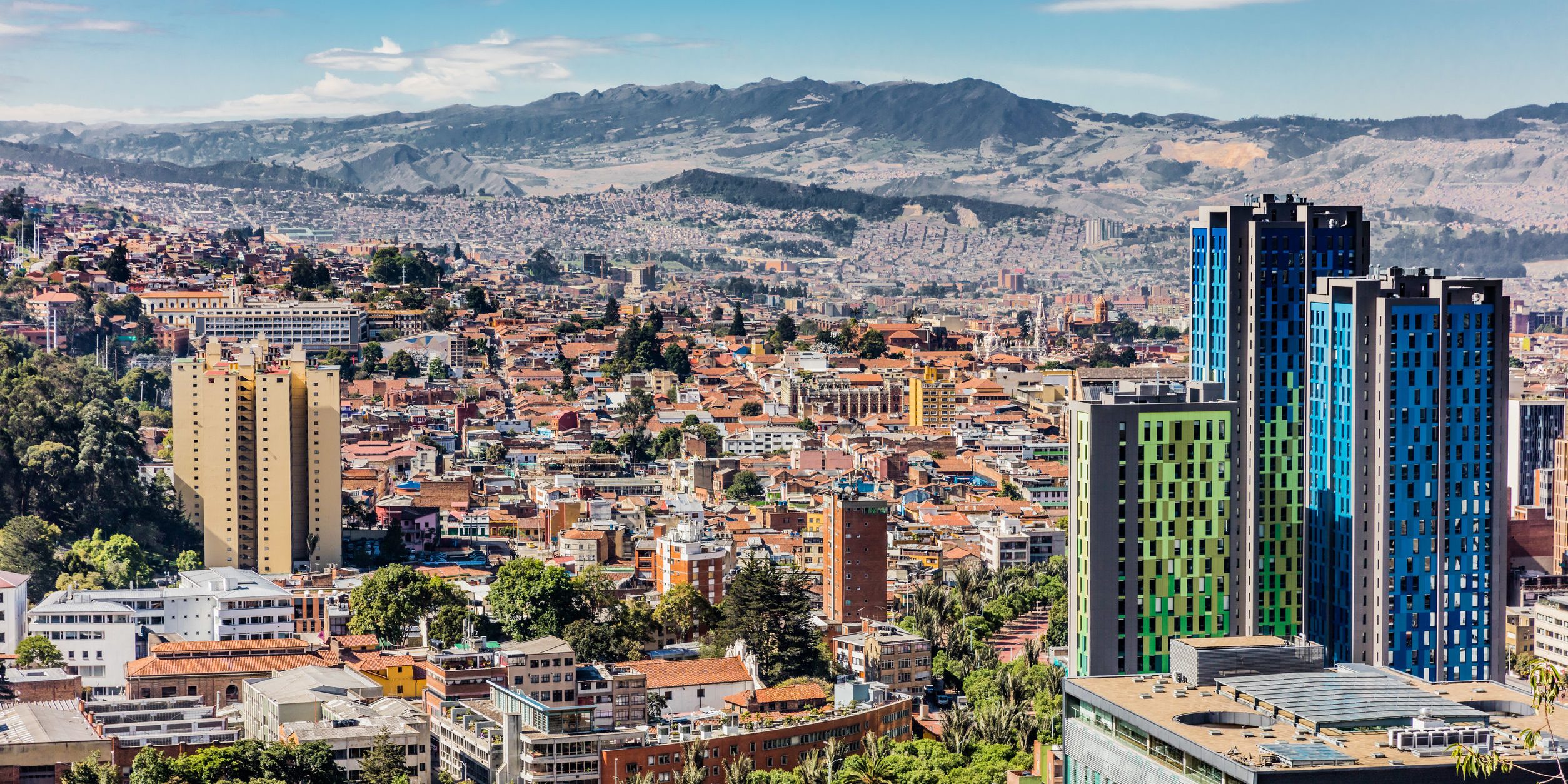 Bogota Skyline cityscape Colombia