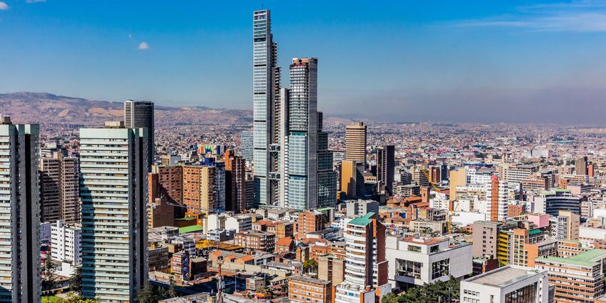 Bogota Skyline cityscape Colombia