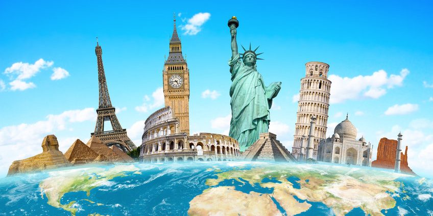 Famous monuments of the world