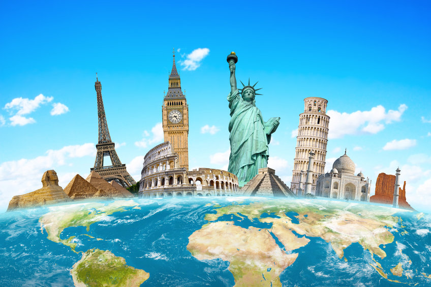 Famous monuments of the world