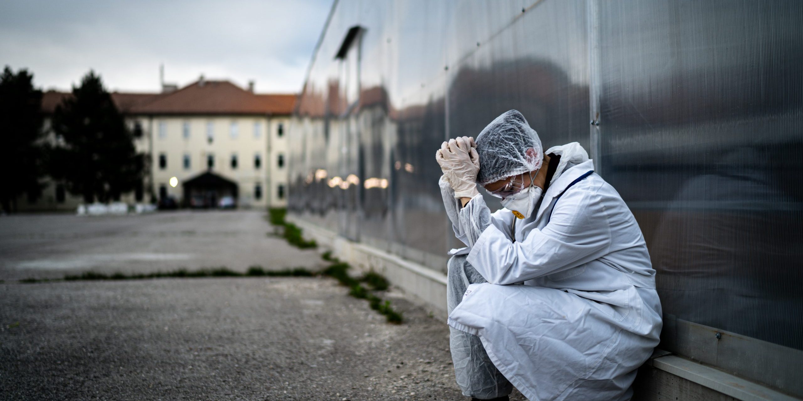 Frightened,Doctor,For,Infectious,Diseases,Having,Mental,Nervous,Break,Down.coronavirus