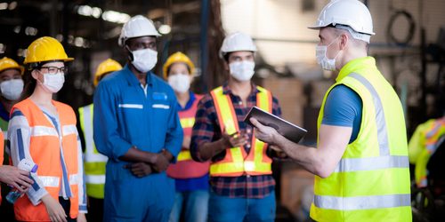 The,Manager,Leader,Team,Is,Assignmenting,Job,,Training,For,Technicians,